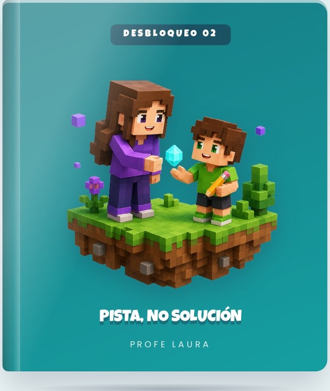 Mini-libro Desbloqueo 02: PISTA, NO SOLUCIÓN